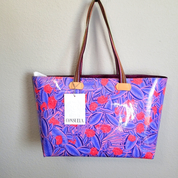 Consuela Handbags - NWT Loretta Breezy East / West Tote cactus print
